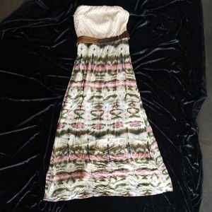 Adorable Strapless Maxi Dress